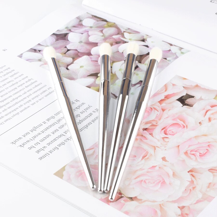 1 piece Eye shadow Makeup brushes Detail Halo dye Eye Make up brush small flame cosmetic beauty synthetic hair plastic Handle