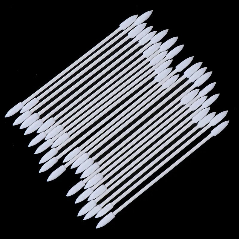 25/30/50Pcs Disposable Cotton Swab Cosmetics Makeup Health Jewelry Clean Sticks Buds Tip Cotton Head Swab