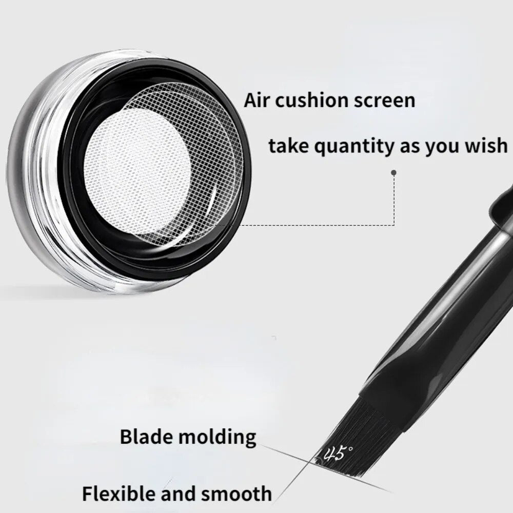 NOVO New Smooth Eyeliner Fine Head Beginners Easy on Makeup Quick Dry Waterproof Not Easy Dizzy Stain Natural Lasting Eye Makeup