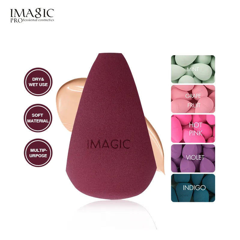 IMAGIC Sponge Makeup Tool Foundation Blush Base Makeup Makeup Smooth And Evenly Compliant Beginner Makeup Sponge  Cosmeticos