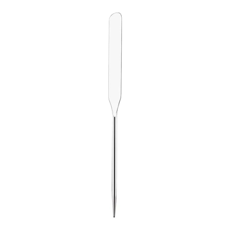 1Pcs Stainless Steel Dual Heads Makeup Toner Spatula Mixing Stick Foundation Cream Mixing Tool Cosmetic Make Up Tool