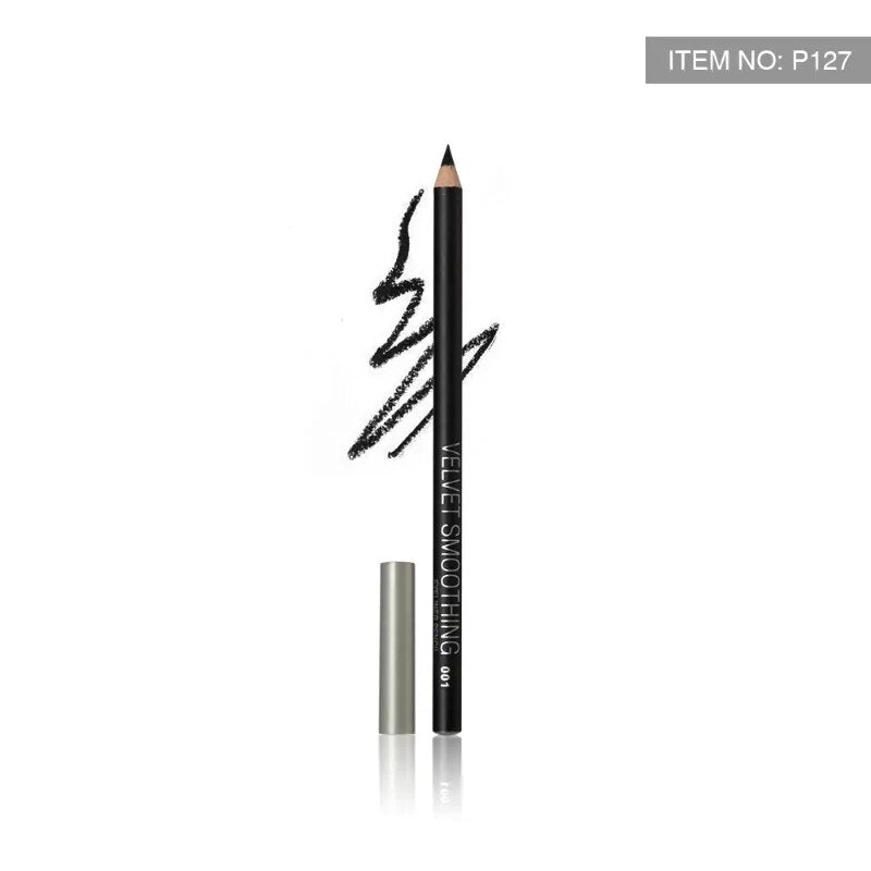 12pcs/lot Eyeliner Black Waterproof Long-lasting Portable Eye Liner Pencil Smooth Easy Makeup Pen High Quality